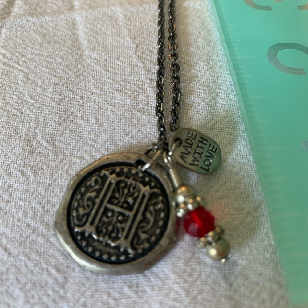 H necklace